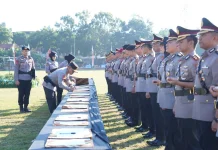 Kapolda NTB Pimpin Sertijab Sejumlah Pejabat Utama dan Kapolres