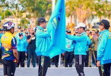 Bupati Lepas 617 Kontingen Dompu, Targetkan Juara Porprov NTB