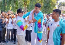 Lepas Ratusan Atlet Mataram, Firadz Tegaskan Target Juara Umum Porprov 2026