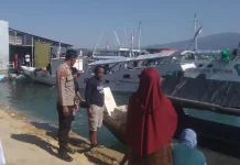 Jaga Kelestarian Laut, Sat Polairud Polres Bima Kota Sosialisasikan Penangkapan I
