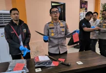 Polresta Mataram Tangkap Lima Pelaku Pembacokan di Jalan Udayana
