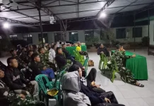 Koramil Se-Lombok Tengah Gelar Nobar Piala Dunia 2026 Bersama Masyarakat
