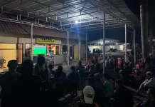 Polres Bima Kabupaten Gelar Nobar Piala Dunia 2026 Prancis vs Spanyol dengan Warga