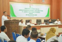 Pemkot Bima Sosialisasi Literasi dan Inklusi Jaminan Pengadaan Barang dan Jasa