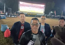 Kapolda NTB Ajak Driver Ojol hingga Wartawan Nobar Piala Dunia  di Mapolda