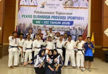 Lombok Tengah Juara Umum Cabor Judo pada Porprov XII NTB