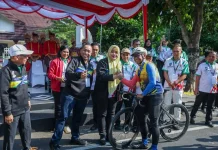 Kirab Api Obor Finish, Wagub Beri Apresiasi
