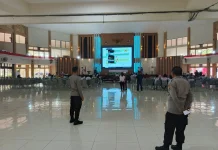 Polda NTB Kawal Pertandingan Angkat Besi Porprov XII NTB, Berjalan Aman dan Lancar