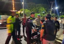 Polres Bima Kota Amankan Empat Motor Berknalpot Brong