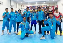 Kick Boxing Lotim Raih Dua Emas dan Empat Perunggu di Porprov  NTB