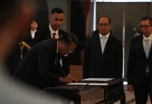 Menteri Hukum Lantik Pejabat Strategis Kementerian
