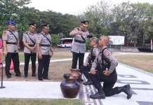 Wakapolda NTB Lantik 75 Siswa, Resmi Jalani Pendidikan di SPN Belanting