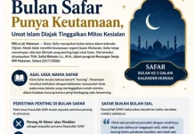 Bulan Safar Punya Keutamaan, Umat Islam Diajak Tinggalkan Mitos Kesialan