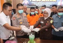Polresta Mataram Musnahkan 85,59 Gram Sabu Hasil Ungkap Kasus Juli 2026