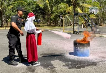 Bandara Lombok Edukasi Keselamatan Penerbangan kepada Siswa