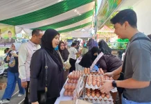 Gelar GPM di Pagutan Timur, Pemprov NTB Jual Telur Rp45 Ribu per Tray