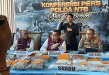Hanya dalam Sebulan, Polisi Ungkap 61 Kasus Narkoba di NTB