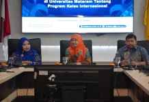Unram Jadi Rujukan Pengembangan Kelas Internasional Unbim MFH