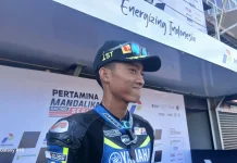 Pembalap NTB Arai Agaska Sabet Juara National Supersport 600cc