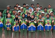 PDBI Lombok Utara Sukses Sumbang Lima Medali untuk KLU di Porprov NTB XII