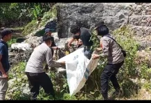 Pria Terjatuh Di Jembatan Pancor–Sekarteja,  Evakuasi Cepat Dilakukan