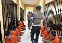 Antisipasi Gangguan Keamanan, Polres Lombok Utara Periksa Ruang Tahanan
