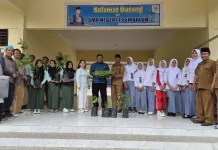 Libatkan Seluruh Siswa, SMAN 1 Sembalun Sukseskan Gerakan TAPSI