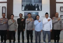 Kapolres Lotim  Perkuat Sinergitas Bersama KPU jelang Pilkades Serentak