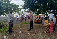 Polsek Tambora Pastikan Ibadah Melasti Berjalan Aman dan Kondusif