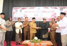 HUT Ke-70 Pemenang Barat, Bupati Najmul Wacanakan Perubahan Status Desa