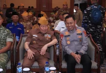 Perkuat Sinergi Bersama Para Veteran, Wakapolda NTB Hadiri Musda VII DPD LVRI NTB