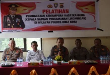 Polres Bima Kota Tingkatkan Kapasitas Kasatkamling Melalui Pelatihan