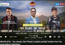 Tiga Tahun Menyusun Jejak Wastra Lombok untuk Dunia