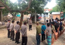 Hidupkan Poskamling, Satbinmas Polres Bima Ajak Warga Jadi Garda Kamtibmas