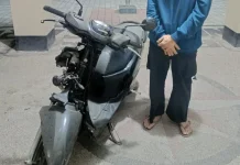 Polisi Ringkus Pencuri Motor Scoopy Milik Warga Kekait, Gunungsari