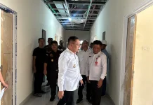 Wali Kota dan Wakil Wali Kota Bima Tinjau Pembangunan Ruang Rawat Inap Baru RSUD