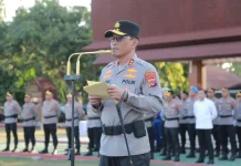 Jelang HUT RI ke-81 dan Kunker Kapolri, Polda NTB Gelar Apel Siaga Kamtibmas Serentak