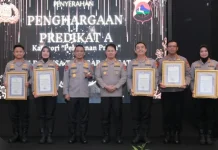 Polres Lombok Timur Raih Predikat A Pelayanan Prima Terbaik di Polda NTB