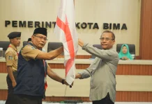 Kontingen Jambore Nasional XII Kwartir Cabang Bima Tahun 2026 Dilepas