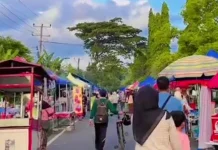 Minggu Pagi, Warga Gerung Ramaikan Car Free Day