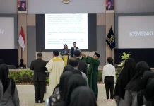 Kakanwil Kemenkum NTB Lantik Empat Pejabat, Dorong Peningkatan Kinerja