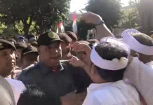 Eksekusi Lahan Hotel Arianz Mataram Sempat Diwarnai Ketegangan