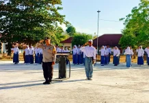 Dari Lapangan Upacara, Polisi Bekali Pelajar Hadapi Bahaya Pergaulan