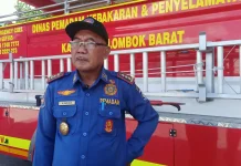 Damkarmat Lobar Butuh Tambahan UPT Demi Respons Kebakaran Lebih Cepat