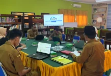 SMKN 3 Mataram Perkuat Pengelolaan Perpustakaan Berbasis Inlislite