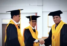 Pengukuhan Guru Besar, Rektor UIN Mataram Ingatkan Profesor Perkuat Pengabdian