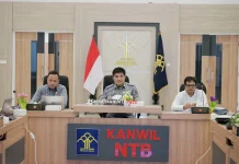 Kemenkum NTB Harmonisasi Raperda dan Raperbup Kabupaten Lombok Utara