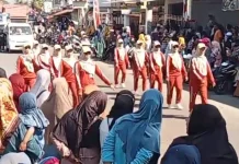 Gerak Jalan 8 KM, di Pecah Tiga Start