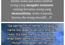 Ramai di Medsos: Sakit Lihat Teman Baik ke Musuhmu
