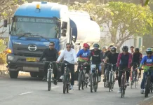 Perkuat Sinergi, Wali Kota Bima dan Forkopimda Gowes